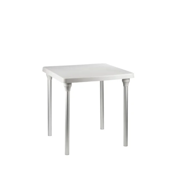 MESA QUADRADA CLASSIC DESMONTÁVEL BRANCA