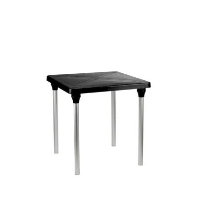 1210 MESA QUADRADA CLASSIC DESMONTÁVEL PRETA