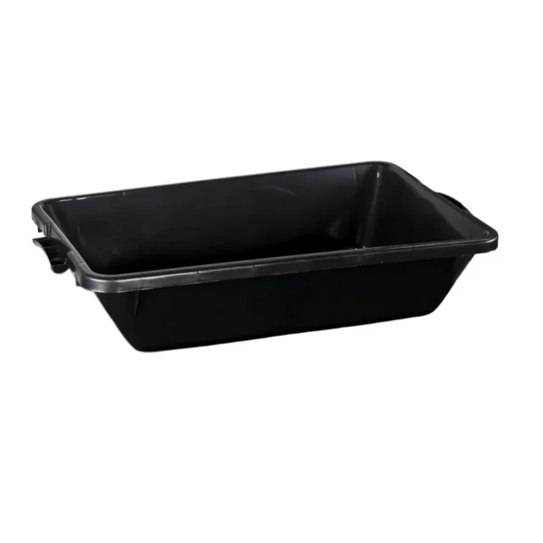 BANDEJA REFORÇADA PRETA - 20,5 L