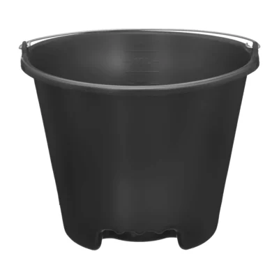 BALDE REFORÇADO PRETO - 12 L