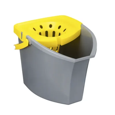 BALDE PARA ESFREGÃO CINZA - 13 L