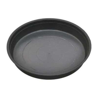 25 PRATO PARA VASO REDONDO PRETO