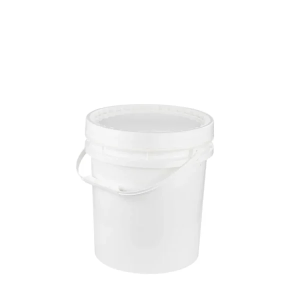 3016-01 BALDE ESPECIAL BRANCO COM TAMPA BRANCA - 16 L