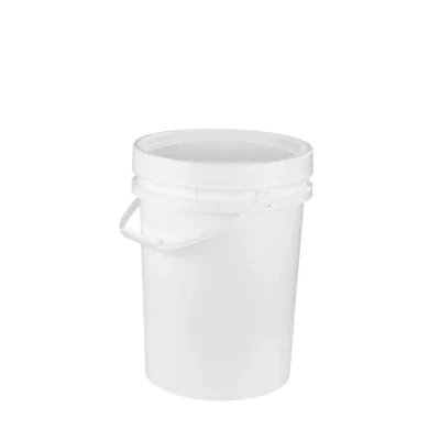 BALDE ESPECIAL BRANCO COM TAMPA BRANCA - 22 L