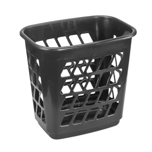 41 CESTO RETANGULAR TELADO PRETO - 10 L