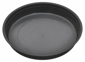 PRATO PARA VASO REDONDO PRETO