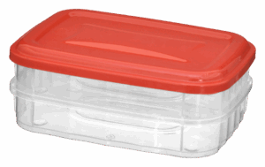 PORTA FRIOS COM 02 PEÇAS TRANSPARENTE