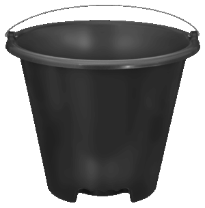 BALDE REFORÇADO PRETO - 20 L