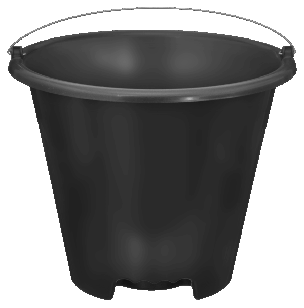 BALDE REFORÇADO PRETO - 20 L