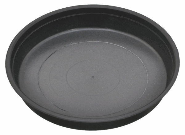 PRATO PARA VASO REDONDO PRETO