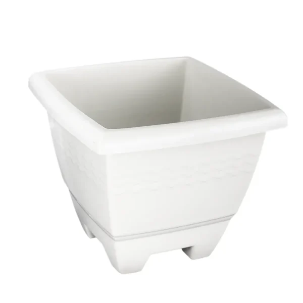 VASO QUADRADO MÉDIO MARMORIZADO - 6,5L