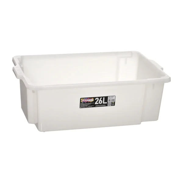 CAIXA MULTIUSO NATURAL 26L