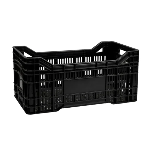 CAIXA HORTIFRUTI PRETA - 38 L