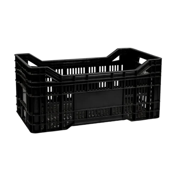 CAIXA HORTIFRUTI PRETA - 38 L