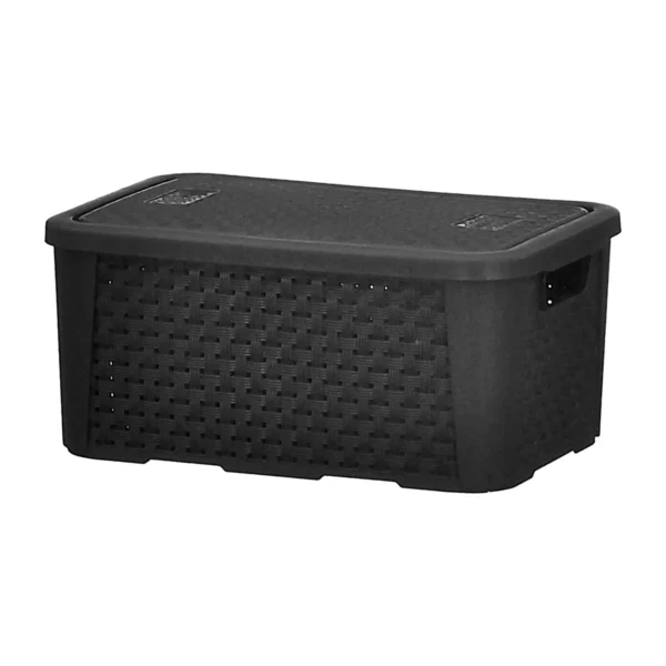 ORGANIZADOR RATTAN PRETO Nº 1