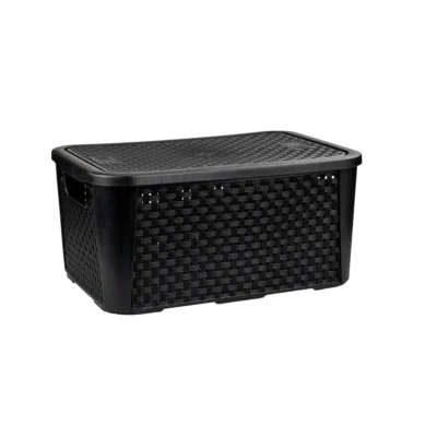 ORGANIZADOR RATTAN PRETO Nº 2