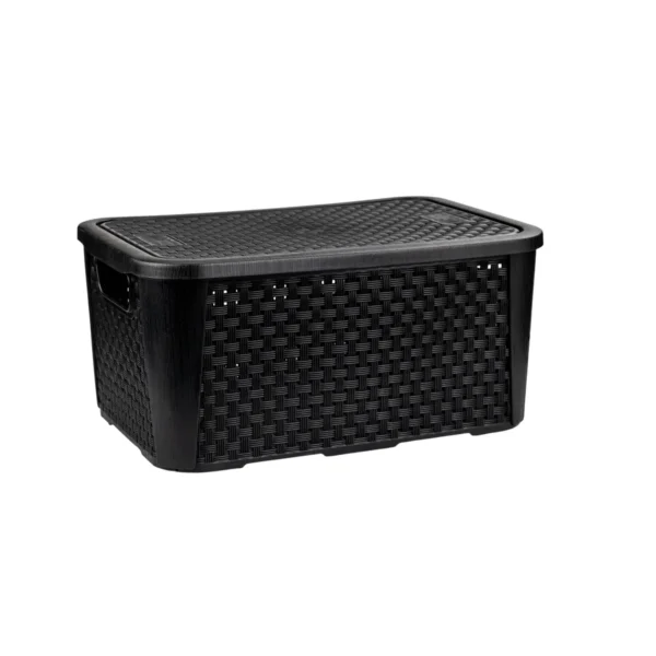 ORGANIZADOR RATTAN PRETO Nº 2