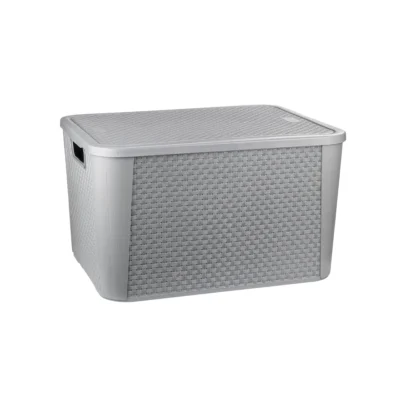 ORGANIZADOR RATTAN CINZA Nº 4