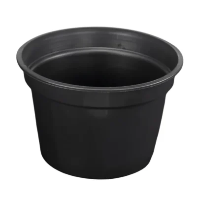 VASO REDONDO PEQUENO PRETO - 5,5 L