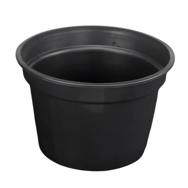 VASO REDONDO PEQUENO PRETO - 5,5 L