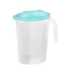 JARRA OVAL TRANSPARENTE COM TAMPA - 1,8 L