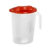 JARRA OVAL TRANSPARENTE COM TAMPA - 1,8 L