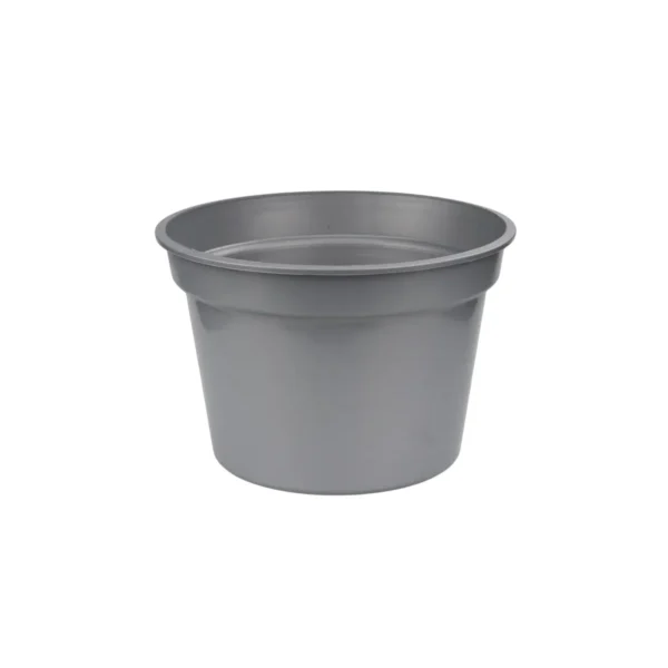 VASO REDONDO PEQUENO CINZA - 5,5 L