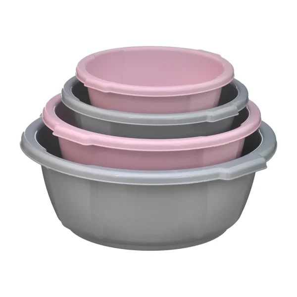 CONJUNTO DE BACIAS CLASSIC PRIME COM 4 PEÇAS-(2,4L/4L/6,5L/9L)