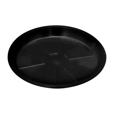 PRATO PARA VASO REDONDO PRETO - Nº 2