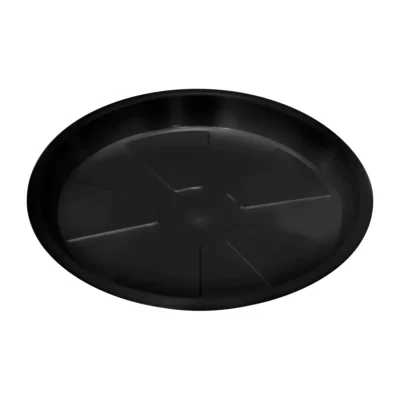 PRATO PARA VASO REDONDO PRETO - Nº 4