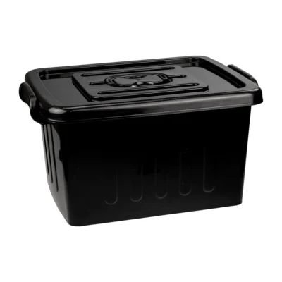 CONTAINER PLÁSTICO PRETO N° 3 - 26 L