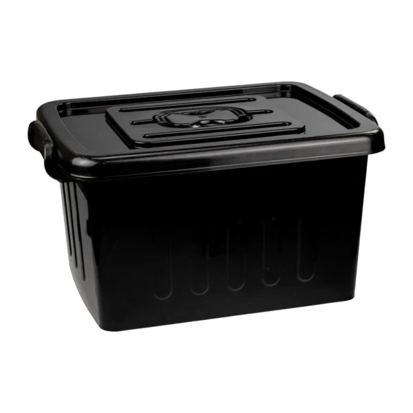 CONTAINER PLÁSTICO PRETO N° 3 - 26 L