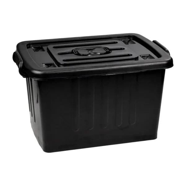 CONTAINER PLÁSTICO PRETO N° 4 - 38,2 L
