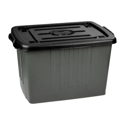 CONTAINER PLÁSTICO CINZA N° 6 - 77 L