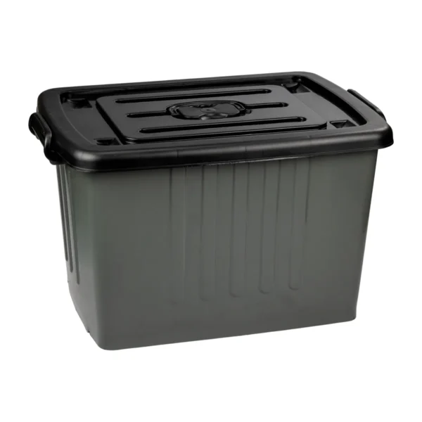 CONTAINER PLÁSTICO CINZA N° 6 - 77 L
