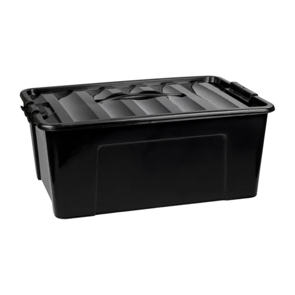 CONTAINER PLÁSTICO PRETO N° 7 - 20 L